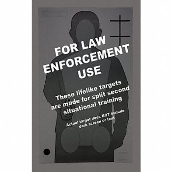 ACTION TARGET OPOTA Silhouette Target PK100, 49U470