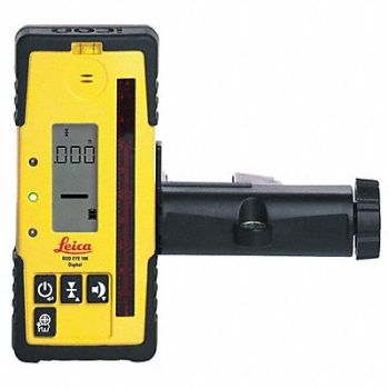 LEICA RUGBY Laser Receiver Digital Plastic 1/4-20 in, 49U544