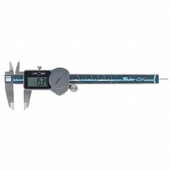 TESA BROWN SHARPE Digital Caliper 0-6 /0-150mm S/S, 49U599