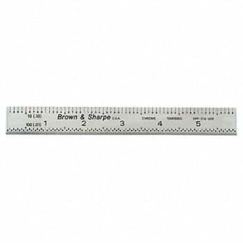TESA BROWN SHARPE Ruler Steel 6, 50JU72