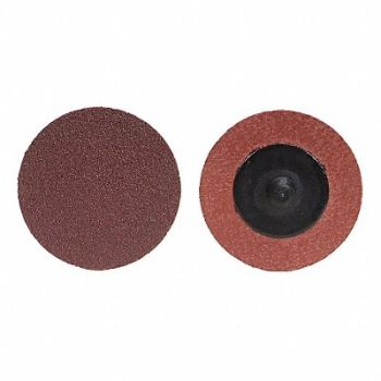 MERIT Quick-Change Sand Disc 2 in Dia TR PK100, 49U907