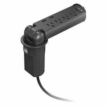 BALT Surge Outlet Strip w/Pop-Up Desk Grommet, 49UF83