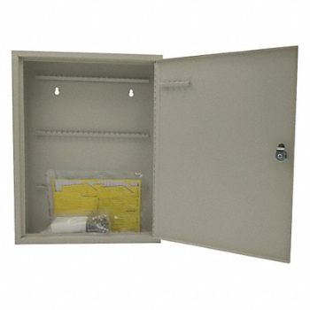 GRAINGER APPROVED Key Box Steel 64 Key Capacity 13 in W, 49UV34