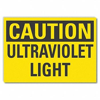 LYLE Elec Hazard Caution Rflctv Label 3.5x5in, 49VN67
