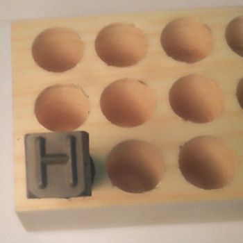 YOUNG BROS. STAMP WORKS Hand Stamp 3 Shank L Steel, 49VY61