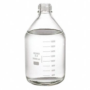 WHEATON Media Bottle 2000mL 261mm H PK6, 49WD54