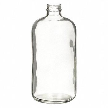 WHEATON Safety Coated Bottle 32 oz 240mm H PK12, 49WD57