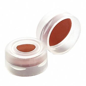 WHEATON Snap Cap Polyethylene White Clear PK1000, 49WE91