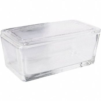 WHEATON Staining Dish w/Cover Cap. 50 Slides PK3, 49WF37