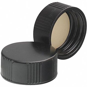 WHEATON Phenolic Cap 22-400mmBlack PK144, 49WG23