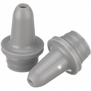 WHEATON Control Dropper TipLDPE Gray PK1000, 49WG57