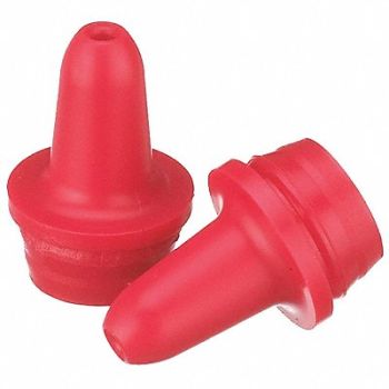 WHEATON Control Dropper TipLDPE Red PK1000, 49WG60
