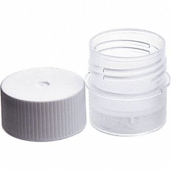 WHEATON Tissue Vial Polypropylene White PK250, 49WH17