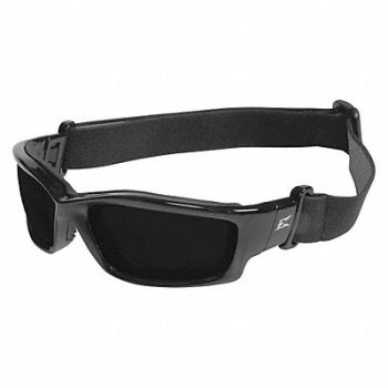 EDGE EYEWEAR Safety Glasses Smoke, 49WJ41