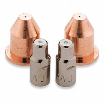 MILLER ELECTRIC MILLER 60A Plasma Cutr Tip Electrode Kit, 49WM53