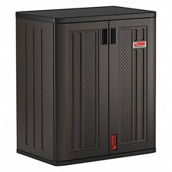 SUNCAST Strg Cab 36 x30 x20 1/4 Gray 2Shlv, 49WX80