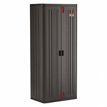 SUNCAST Shelving Cabinet 72 H 30 W Dark Gray, 49WX81