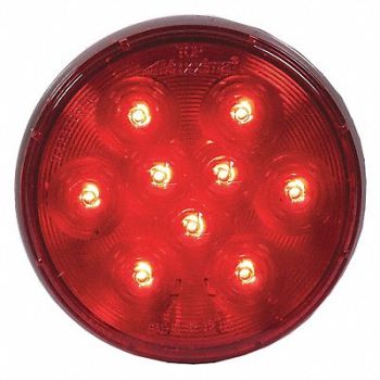 MAXXIMA Stop/Turn/Tail Light Round Red L, 49XE42