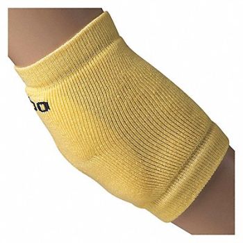 HEELBO Elbow Sleeve Yellow S Nylon PR PK12, 49XG73