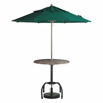 GROSFILLEX Windmaster Umbrella 9 ft Forest Green, 49XM72