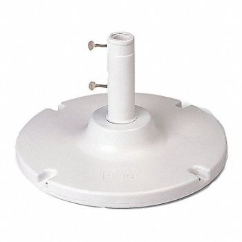 GROSFILLEX Umbrella Base 70 lb White, 49XM80