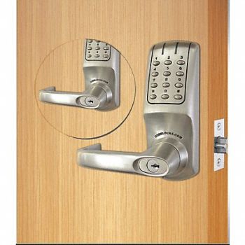 CODELOCKS Electronic Key Lock Lever Handle Type, 49XP48
