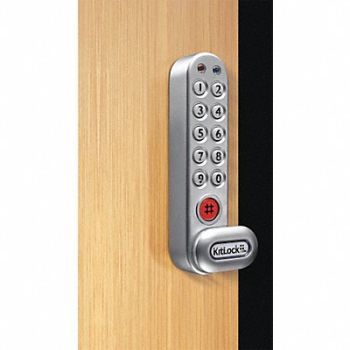 CODELOCKS Antimicrobial Coated Locker Lock, 61RG44