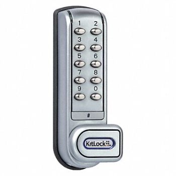 CODELOCKS Electronic Lock Non-Handed Keypad, 49XP80