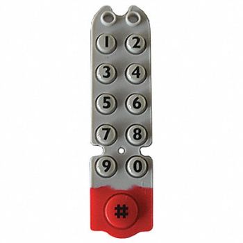 CODELOCKS Vertical Keymat For KL1000 w/Mount Hrdwr, 49XR44