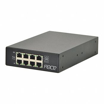 ALTRONIX PoE Extender 5-1/4 W 4 Cam. Inputs Blk, 49XW27