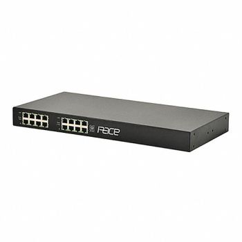 ALTRONIX PoE Extender 19-1/8 W 8 Cam. Inputs Blk, 49XW28