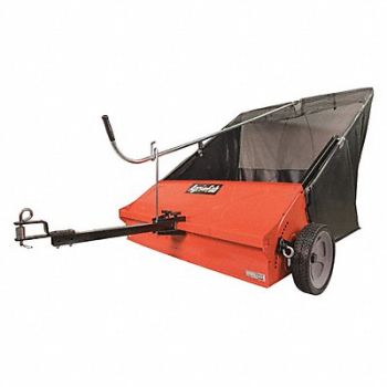 AGRI-FAB Tow Lawn Sweeper 25 cu ft H 44 Work W, 49XW61