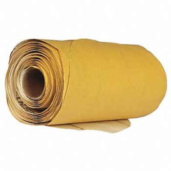 FINISH 1ST PSA Sanding Disc 320 Grit Gold PK100, 49XW83