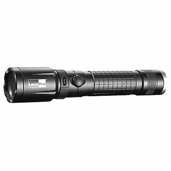 LUMAPRO Handheld Flashlight Aluminum Black 750lm, 49XX75