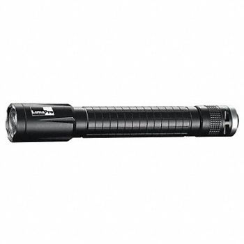 LUMAPRO Handheld Flashlight Aluminum Black 300lm, 49XX76
