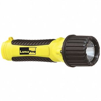 LUMAPRO Handheld Flashlight Plastic Yellow 120lm, 49XX81
