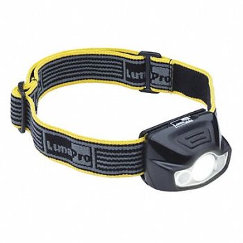 LUMAPRO Headlamp Plastic Black 133lm, 49XX93
