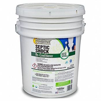 INSTANT POWER PROFESSIONAL Septic Shock Reconditioner Bkt 5 gal Liq, 49XY20