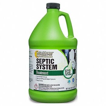 INSTANT POWER PROFESSIONAL Septic System Treatment Jug 1 gal Liq, 49XY22