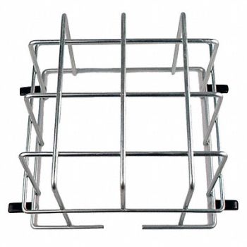 AMERICAN TIME Clock and Bell Guard Steel 9 W Gray, 49XY34