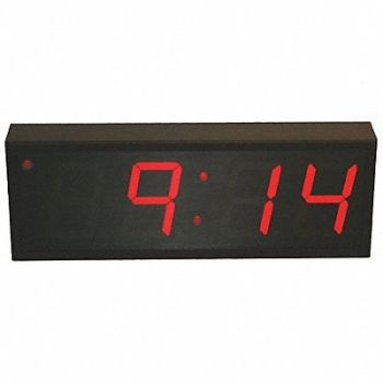 AMERICAN TIME Wall Clock Digital Electric, 49XY38
