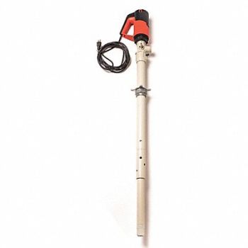 GRAINGER APPROVED Electric Drum Pump 120VAC 43 gpm 1 HP, 49XY65