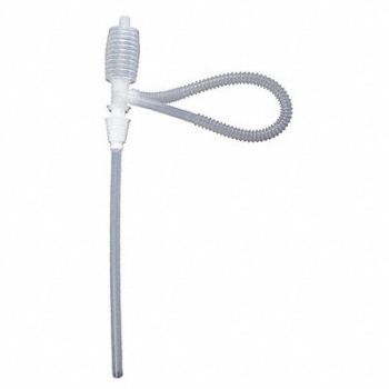 GRAINGER APPROVED Hand Pail Pump Siphon 2 oz per stroke, 49XY68