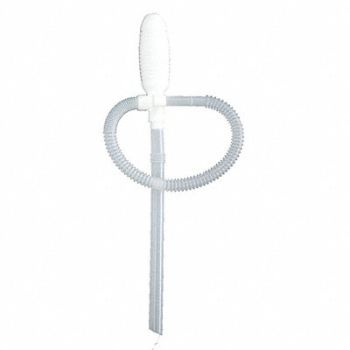 GRAINGER APPROVED Hand Drum Pump Siphon 2 oz per stroke, 49XY75