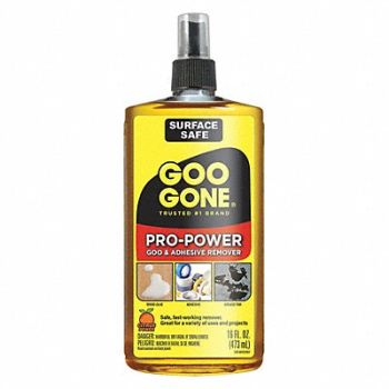 GOO GONE Citrus Adhesive Remover Bottle PK4, 49XZ47