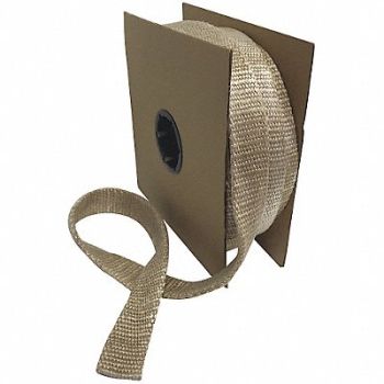 AVSIL Elec Tape 50 ft Lx2 in W 250 mil Brown, 49XZ52