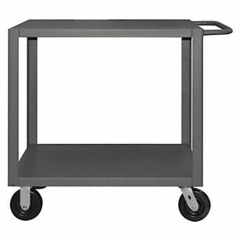 GRAINGER APPROVED Utility Cart 5 000 lb Steel, 1TGV8