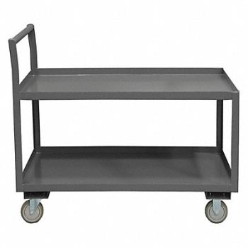 GRAINGER APPROVED Low-Profile Utility Cart 1 200 lb Steel, 49Y171
