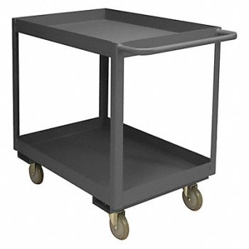 GRAINGER APPROVED Utility Cart 3 600 lb Steel, 49Y174