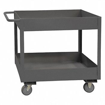 GRAINGER APPROVED Utility Cart 3 600 lb Steel, 49Y176